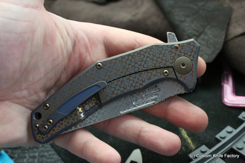 Customized Morrf Knife #2 (Design: Evgeniy Muan, Customization: Stas Bondarenko)