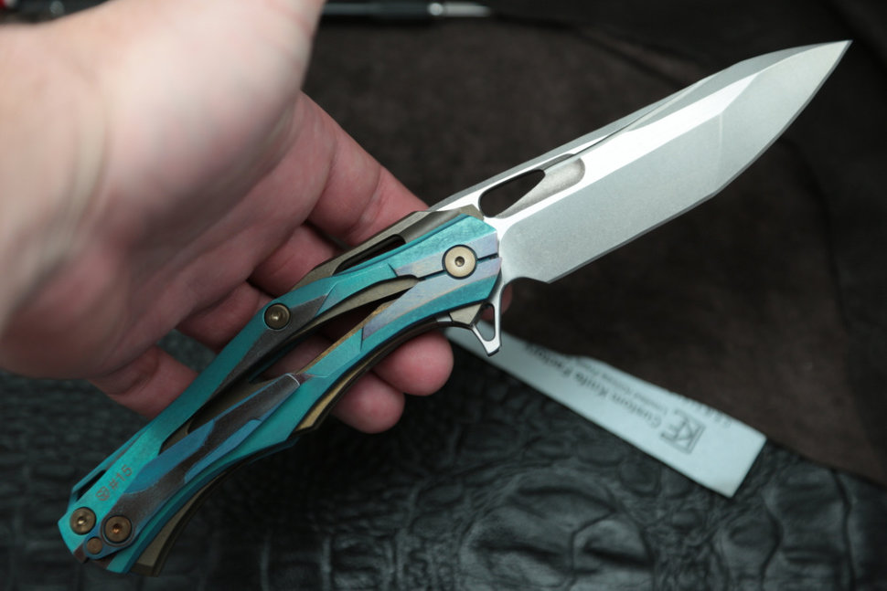 #15 Customized Decepticon-1 Knife (Alexey Konygin design, Stas Bondarenko customization)