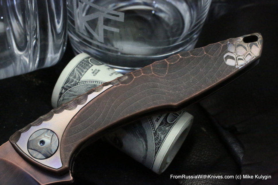 One-off customized Tegral knife -OOTL-