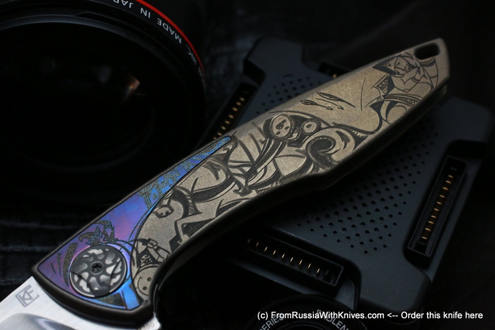 One-off customized Tegral knife -NNPCN-
