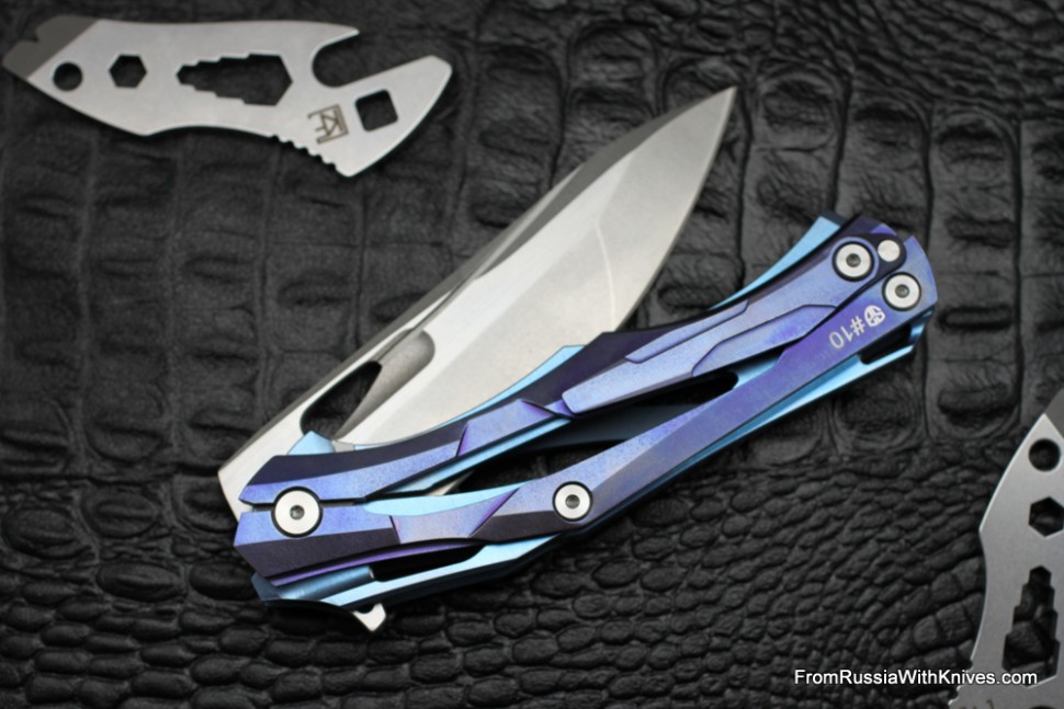 #10 Customized Decepticon-1 Knife (Alexey Konygin design, Stas Bondarenko customization)