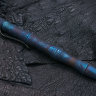 Custom Titanium ballpoint pen Seito (laser damascus, ozidizing)