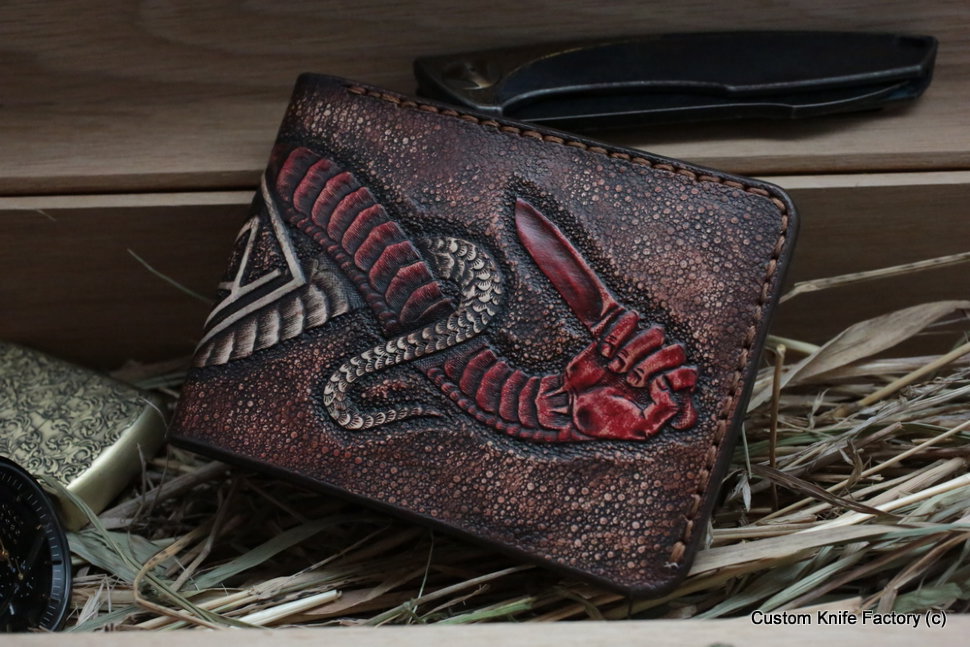 Custom Leather Wallet CKFSK