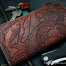 Custom Leather Clutch Wallet CKF MEDVED-L2
