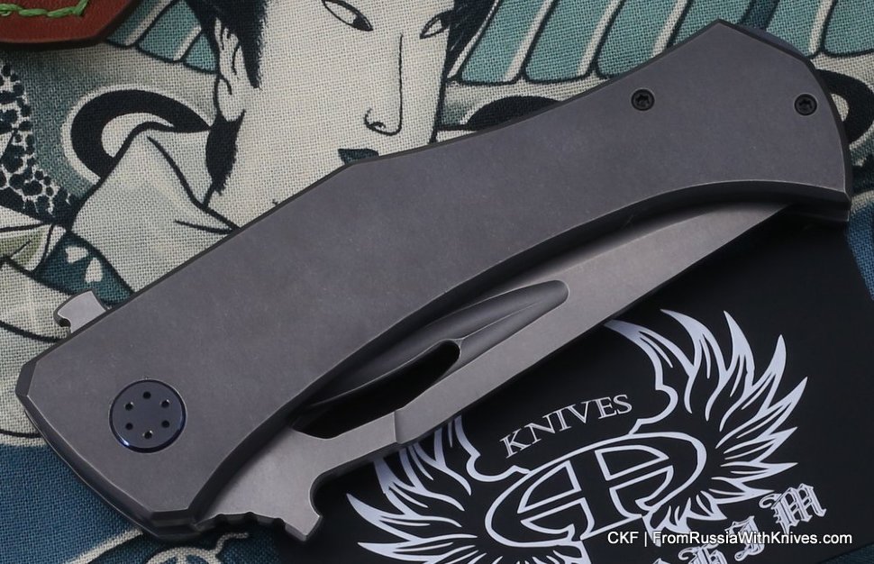 Seraphim Apach 1 custom knife (M390, Ti)