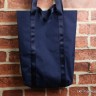 Fully Handmade CKF Tote Bag (blue)