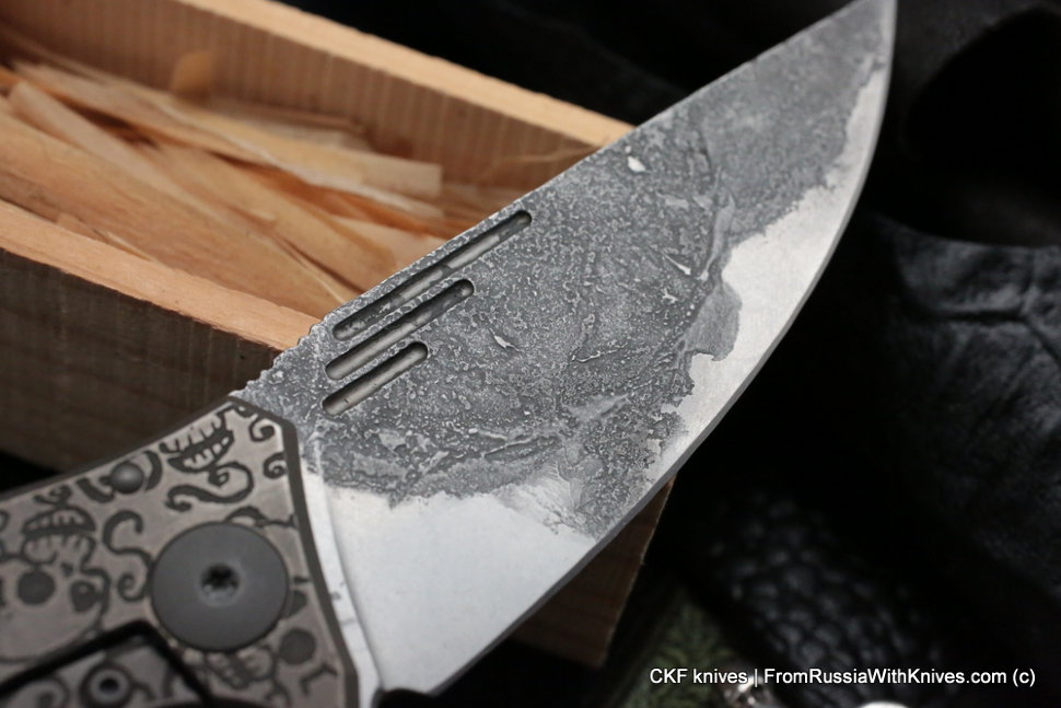 Customized Morrf Knife -SCULLS OLD-
