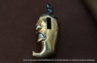 Brass Bead  Hot Boy (3 metal parts)  