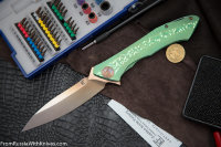 #15 Rabbit Knife customized (Alexey Konygin design, s35vn, titanium, bearings)