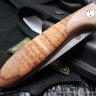 Kolonok knife (Х12MF, birch, wood)