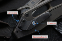 DISCONTINUED - Kadat (Alex Vorobyov, M390, Ti, Zirc, Timascus)