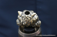 Brass Bead Cheshire Cat