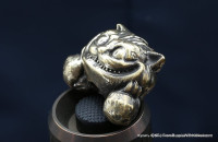 Brass Bead Cheshire Cat