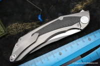 DISCONTINUED - CKF Sablya (M390, Ti+CF, bearings)