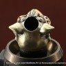 Brass Bead  Wild Boar (2 metal parts)   