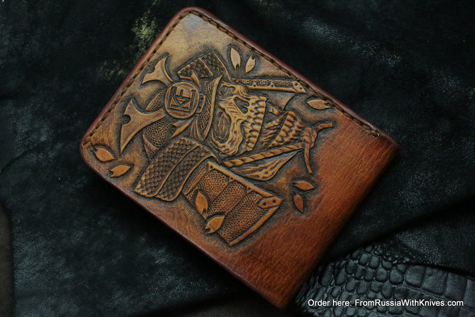 Custom Leather Wallet CKF Deadsam