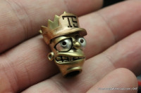 Brass Bead 20  (3 metal parts)