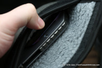 Custom handmade CKF grey leather case