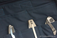 Fully Handmade CKF Knife Storage Bag (8 pockets)