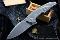 DISCONTINUED - Muscle (Tashi Bharucha, M390, 2rbs, Ti, stonewash)