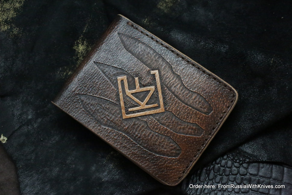 Custom Leather Wallet CKF TriTri