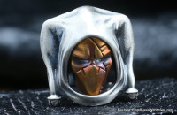 Brass Bead 48 Harlequin (2 metal parts)