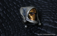 Brass Bead 48 Harlequin (2 metal parts)