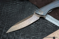 #16 Rabbit Knife customized (Alexey Konygin design, s35vn, titanium, bearings)