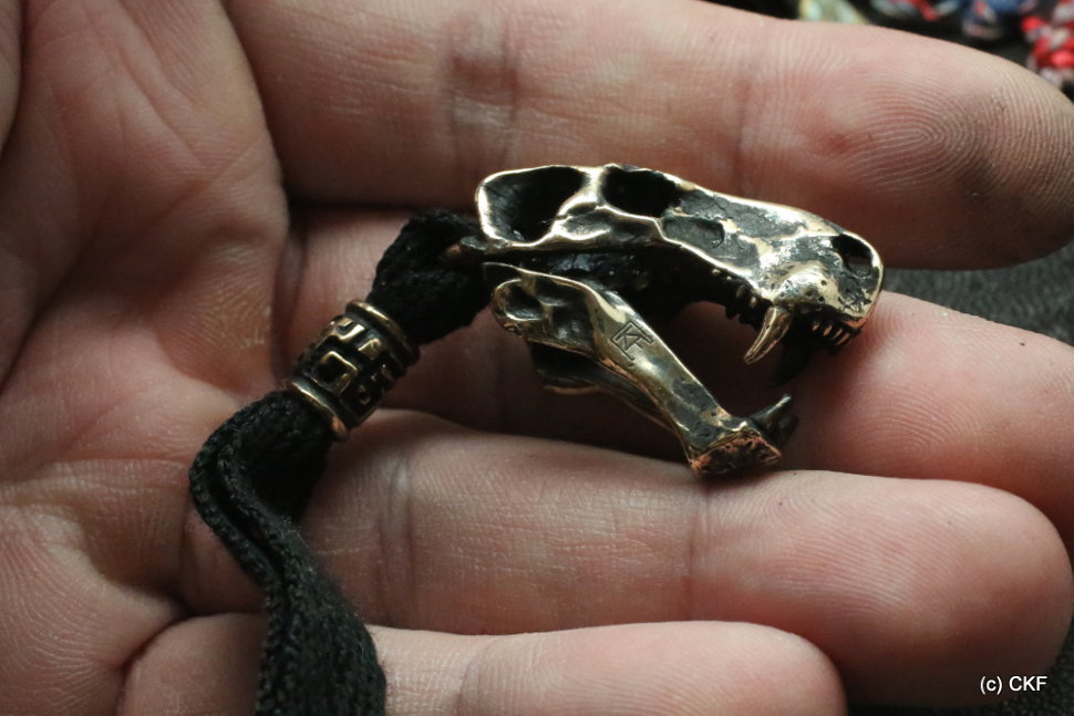 Gorgonopsid Custom Bead #1