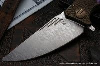 One-off customized Morrf Knife -БОЛЬSTER-