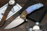 One-off customized Morrf Knife -БОЛЬSTER-