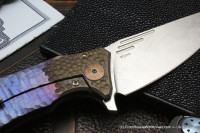 One-off customized Morrf Knife -БОЛЬSTER-