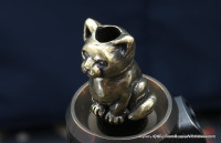Brass Bead Kitten