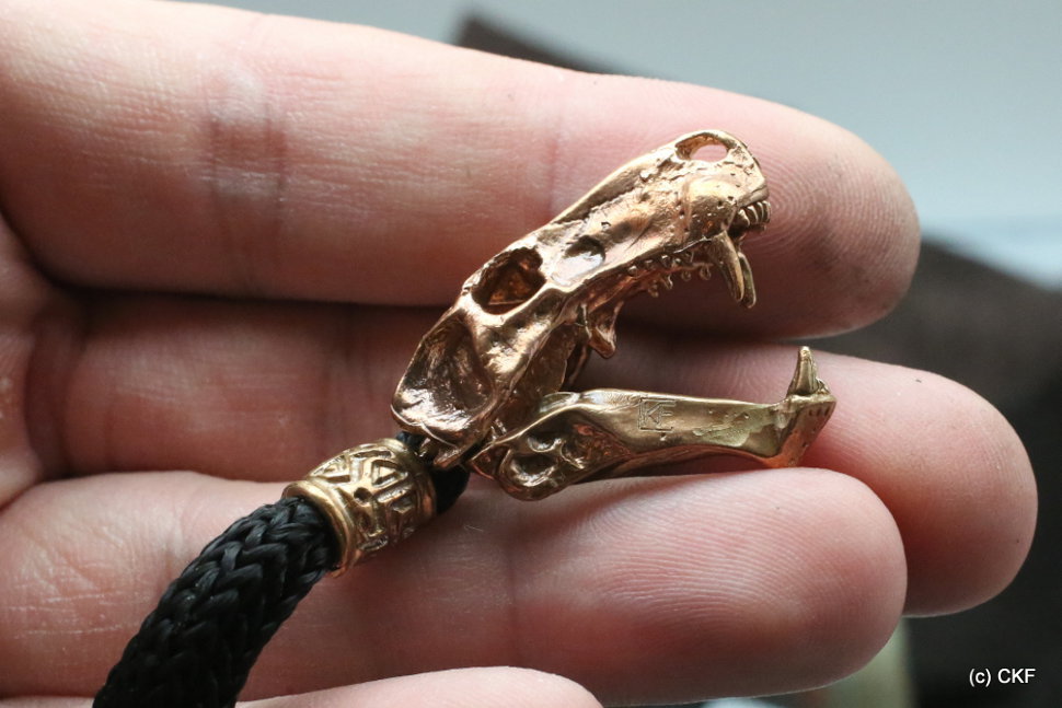 Gorgonopsid Custom Bead #2