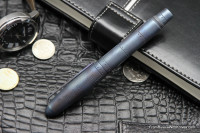 Ball pen &quot;Ace Mad Russian&quot; (blue oxidized, matte) by Dmitry Streltsov