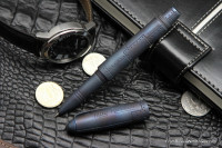 Ball pen &quot;Ace Mad Russian&quot; (blue oxidized, matte) by Dmitry Streltsov