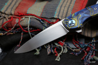 Gratch YB (M390, Ti+Kirinite, bearings, hand rubbed satin finish)