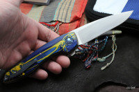 Gratch YB (M390, Ti+Kirinite, bearings, hand rubbed satin finish)