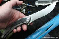 DISCOUNT - CKF Sablya (M390, Ti+CF, bearings)