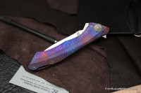 #17 Rabbit Knife customized (Alexey Konygin design, s35vn, titanium, bearings)