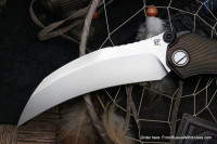 Garage sale - Krokar Ti knife (Konygin, Ti, Zirc, M390)