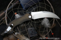 Garage sale - Krokar Ti knife (Konygin, Ti, Zirc, M390)