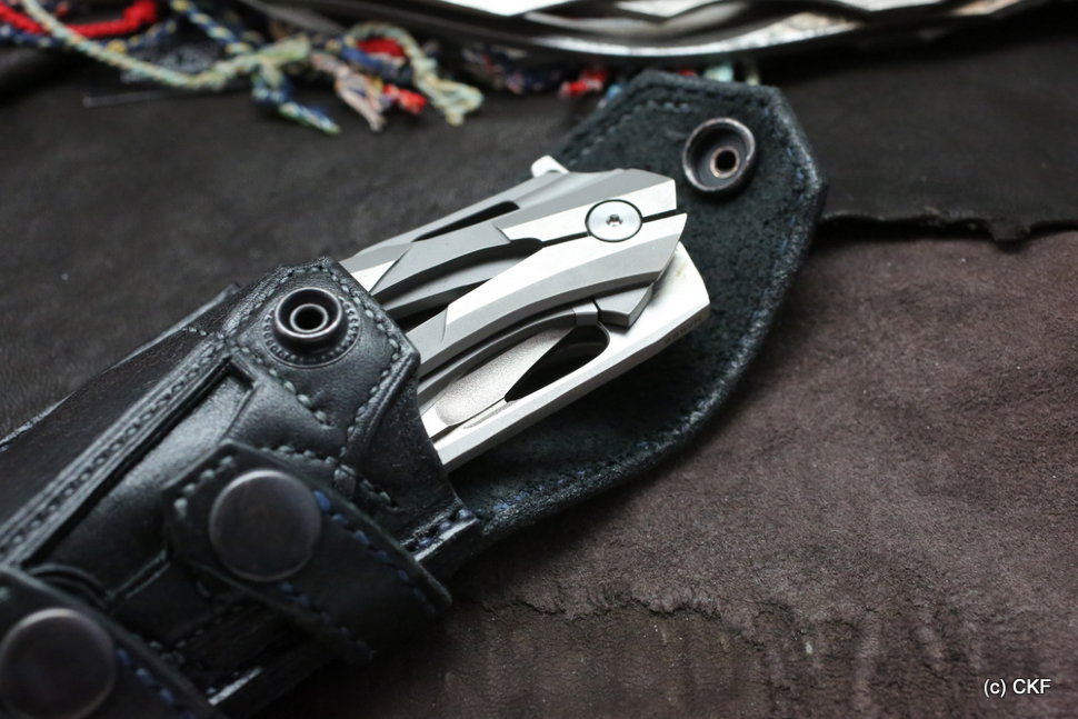 Custom knife holster for CKF Decepticon-1 knife