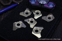 6pcs of 4.0 brass weights