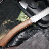 Kayros knife (damascus, wood)