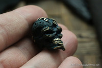 Brass Bead 8.2 with patina