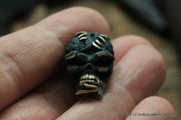 Brass Bead 8.2 with patina