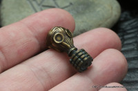 GasMask-5 Brass+Bronze Bead
