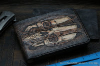 Custom Leather Wallet CKF Trinity 1