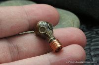 GasMask Brass+Copper Bead